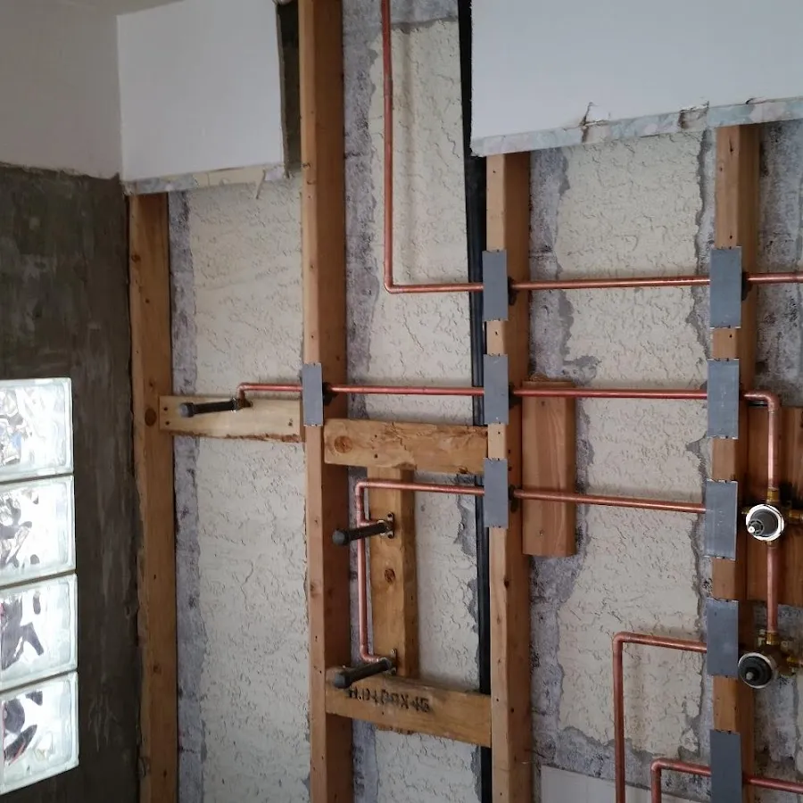 Copper pipe installation for Burst Pipe Repair in Fairbanks